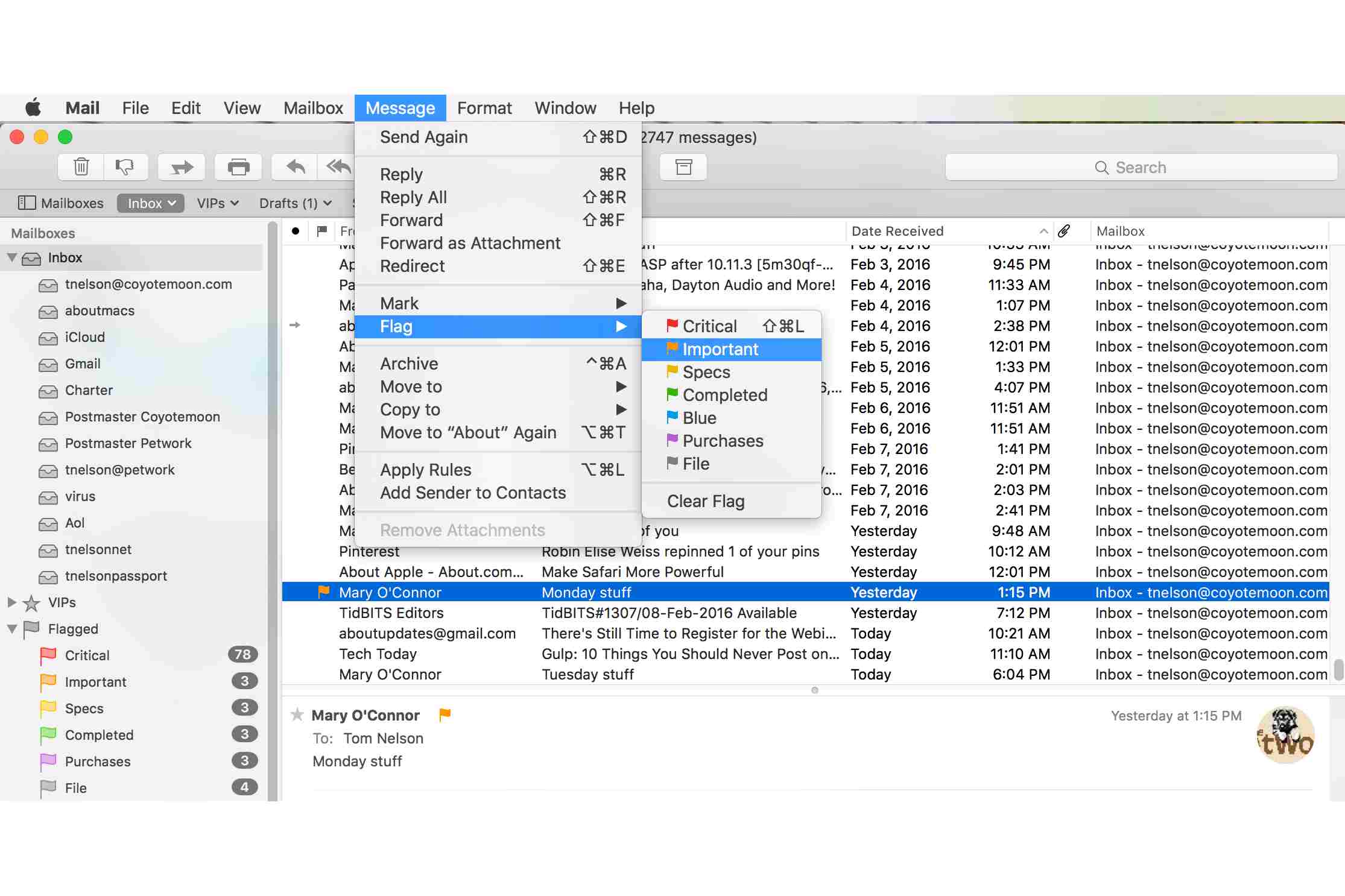 Mac Mail App Zoom
